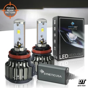 H11/H9/H8 120W LED Headlight Bulb Conversion Kit Hi Low Beam 6000K White Light - Picture 1 of 9