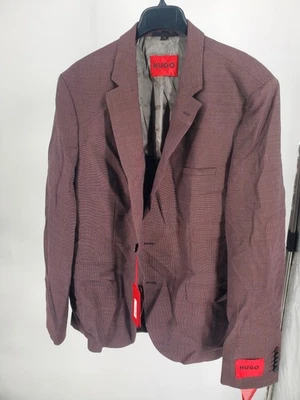 HUGO BOSS Blazer Mens 44R Karl224X Performance Super Flex Sport Coat Wool - Image 1 of 4