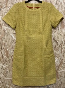 Ladies Boden Short Sleeve A-Line Midi Tweed Like Dress. Uk12R. Lined. PRISTINE - Picture 1 of 7