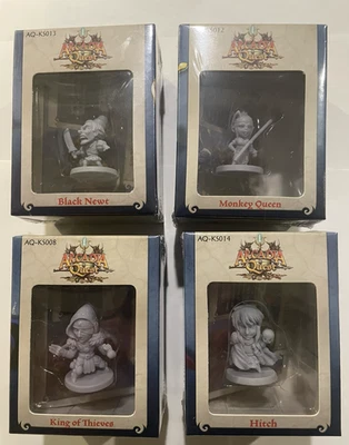 Arcadia Quest: Monkey Queen, Black Newt, Hitch, & King of Thieves CMON In Shrink - Image 1 of 4