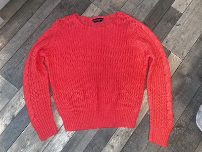 hot pink dorothy perkins jumper top size 10-12 or ssmall-medium - Image 1 of 3