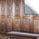 Dolls House Wallpaper, Carved Wall Panels 1/12, Stick On Miniature