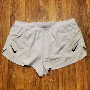 Nike AeroSwift Shorts Men XL Gray 2” ADV Brief-Lined Racing FN3349-085 NEW - Picture 1 of 10