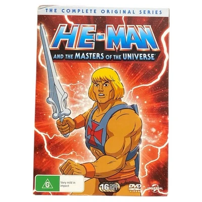 He-Man and the Masters of the Universe Complete Original Series DVD 16 Disc Set - image 1 of 4