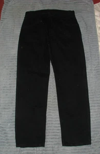 Men's (32 x 30) RUSTLER by WRANGLER Black Jeans (Regular Straight) NEW - Picture 1 of 4