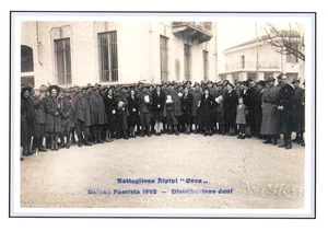 #174 Stampa 29,6 CM. x 20,9 Cm. Battaglioni Alpini "Ceva" - Picture 1 of 1