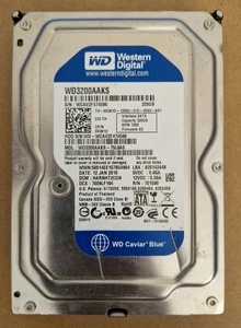 Western Digital 320GB Caviar Blue SATA Hard Drive - Afbeelding 1 van 7
