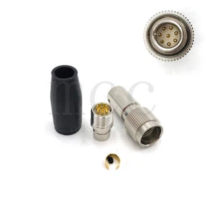 Hirose 8 pin Male MXR-8P-8P Connector for Sony Camera MSU RCP CNU Remote Control - Picture 1 of 6