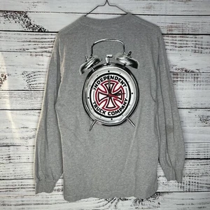 Independent Truck Co x Thrasher Double Sided Long Sleeve T-Shirt Men’s Medium M - Picture 1 of 7