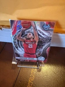 2024/25 BOWMAN BEST U BASKETBALL EMANUEL SHARP SHIMMER REFRACTOR CARD HOUSTON - Picture 1 of 2