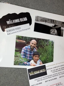 SCREEN USED THE WALKING DEAD Season 5 Rick Grimes / Bob Lamson Photograph Prop - Picture 1 of 2
