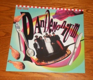 Póster plano The Time Pandemonium 1990 promoción 12x12 RARO Jungle Love Prince - Imagen 1 de 2