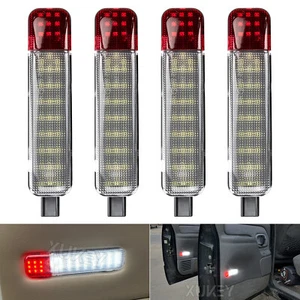 4 LED Door Courtesy Interior Lights For 95-2007 Chevy Silverado Tahoe DOT SAE. - Picture 1 of 10