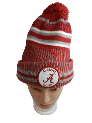 Alabama Beanie Ski Hat PomPom New Era - Image 1 of 4