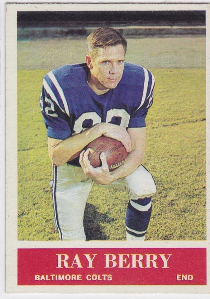 1964 PHILADELPHIA FOOTBALL RAY BERRY #1 COLTS EX+ *60363 - Image 1 of 1