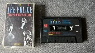 THE POLICE - EVERY BREATH YOU TAKE, THE SINGLES .              Cassette Tape. - Image 1 of 3