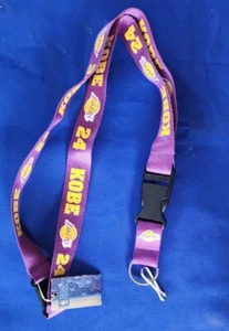 Kobe Bryant Lakers Landyard Purple *Rare* - Picture 1 of 4