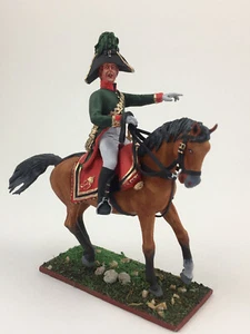 Painted Napoleonic tin figure 1/30, Adjutant of General Wimpffen VID SOLDIERS - Picture 1 of 8