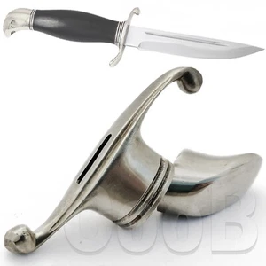 RvD FINK NKVD Set Knives Pommel & Finger Guard Silver for Custom Knife Making - Picture 1 of 6