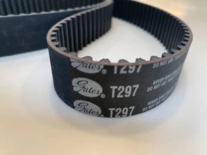Engine Timing Belt fits 1998-2006 Volkswagen Passat Phaeton,Touareg GATES T297 - Picture 1 of 3