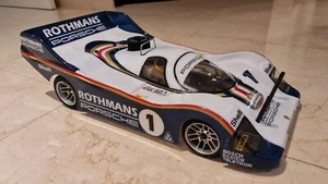 RC Body Porsche 962C Rothmans for 1/8 Nitro/Electric Onroad Speedrun 260mm Clear - Picture 1 of 3