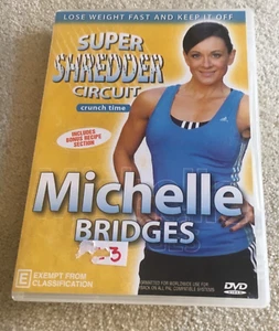 MICHELLE BRIDGES. SUPER SHREDDER CIRCUIT CRUNCH TIME DVD - Picture 1 of 3