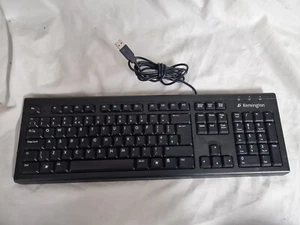 KENSINGTON PK1100U 1500109BUK KEYBOARD USB UK - Picture 1 of 6