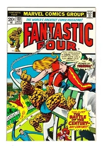 FANTASTIC FOUR 133 (VF/NM 9.0) THUNDRA / FRIGHTFUL FOUR / 1973 BRONZE AGE * - Picture 1 of 2