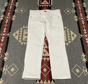 Bognar Piccolini Jeans White Classic Pants Boys Sz 6 NWT $54 M6 - Picture 1 of 11
