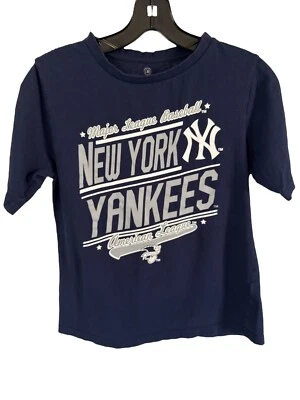 Stitches MLB Genuine Merchandise New York Yankees Youth T-Shirt Tee Sz L - Image 1 of 4
