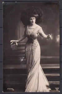 g3238/ Danimarca foto cartolina 1913 # donne in abito con cappello speciale - Foto 1 di 2