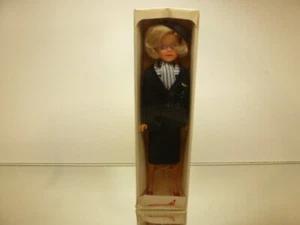 ISI HOLLAND MINI STEWARDESS CROSSAIR - FLIGHT ATTENDANT - BLUE - GOOD IN BOX - Picture 1 of 8