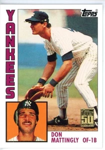 2000 Topps Reprint #32 DON MATTINGLY 1984 Yankees - Picture 1 of 2