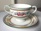 Wedgwood COLUMBIA WHITE (W595) BOUILLON Cup & Saucer(s)