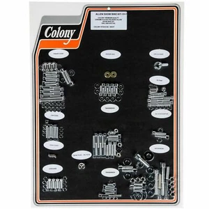 SHOW BIKE HARDWARE KIT (Polished) Harley Softail Evolution 1992-99 . . 1004-P - Picture 1 of 2