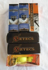 New (18) Golf balls Nike Callaway & Pinnacle Yellow - Imagen 1 de 3