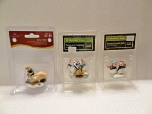 Holiday Time Village Figurine & Country Charm Collection Lot 3 - Picture 1 of 9