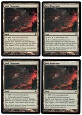 Jund Panorama 4x x4 PLAYSET 2008 Shards of Alara Colorless Land MTG NM Real Pics
