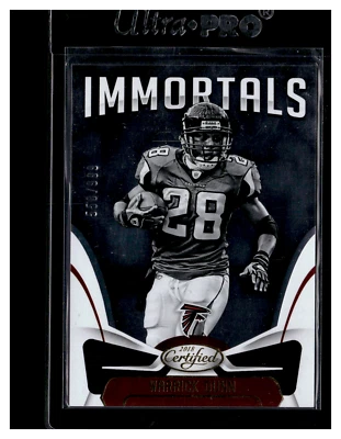 2018 Panini Certified  #111 Warrick Dunn  IMM, /999 - Image 1 of 2