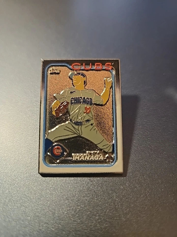 2024 Topps Update Shota Imanaga Pin Super Box Exclusive Cubs - Image 1 of 1
