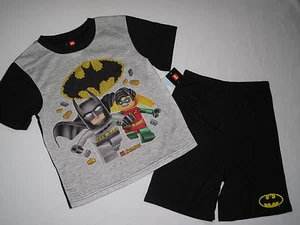 NWT LEGO STAR WARS sleepwear BOY 2 PC size M (3-5T) black, gray - Picture 1 of 7