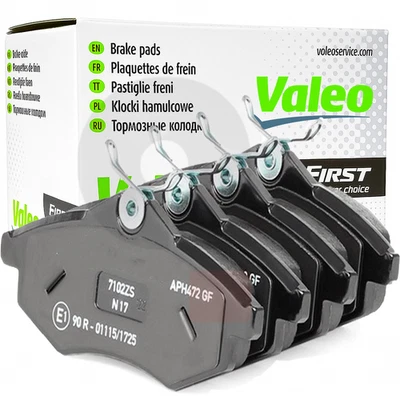 Kit Pastiglie Freni Anteriori Valeo Per Citroen C2 C3 1.1 Benzina 1.4 HDI - Imagen 1 de 4