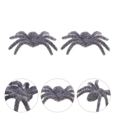  25 Piezas Decoración Espeluznante Falsos Bichos Halloween Animal Araña Difusa Decoraciones Foto 1 de 4