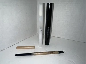 Laura Geller Eye Trio! Glamlash Black, I-care Eyeliner Aquamarine, Clear BrowGel - Picture 1 of 1