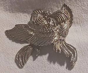 Gallos vintage de plata de ley maciza de 2" X 2" - Imagen 1 de 4