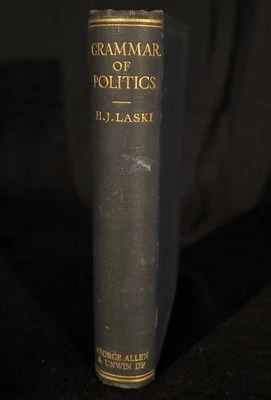 Грамматика политики H Laski 1931 раннее издание в твердом переплете хорошее состояние товара - Изображение 1 из 4