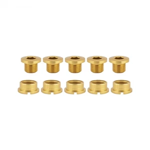 Origin8 Single-Ring Chainring Bolts, Alloy, Gold - Picture 1 of 1