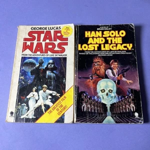 Vintage Star Wars Books - Adventures of Skywalker & Han Solo and the Lost Legacy - Picture 1 of 4