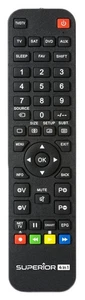 Fernbedienung Re-Flix Light passend für SAT/DTT Receiver TECHWOOD DVB900T2030 - Bild 1 von 1