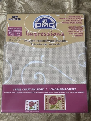 DMC Impressions Printed Needlework Cross Stitch Fabric 14 Count 14"x18" ARAB - Image 1 of 4